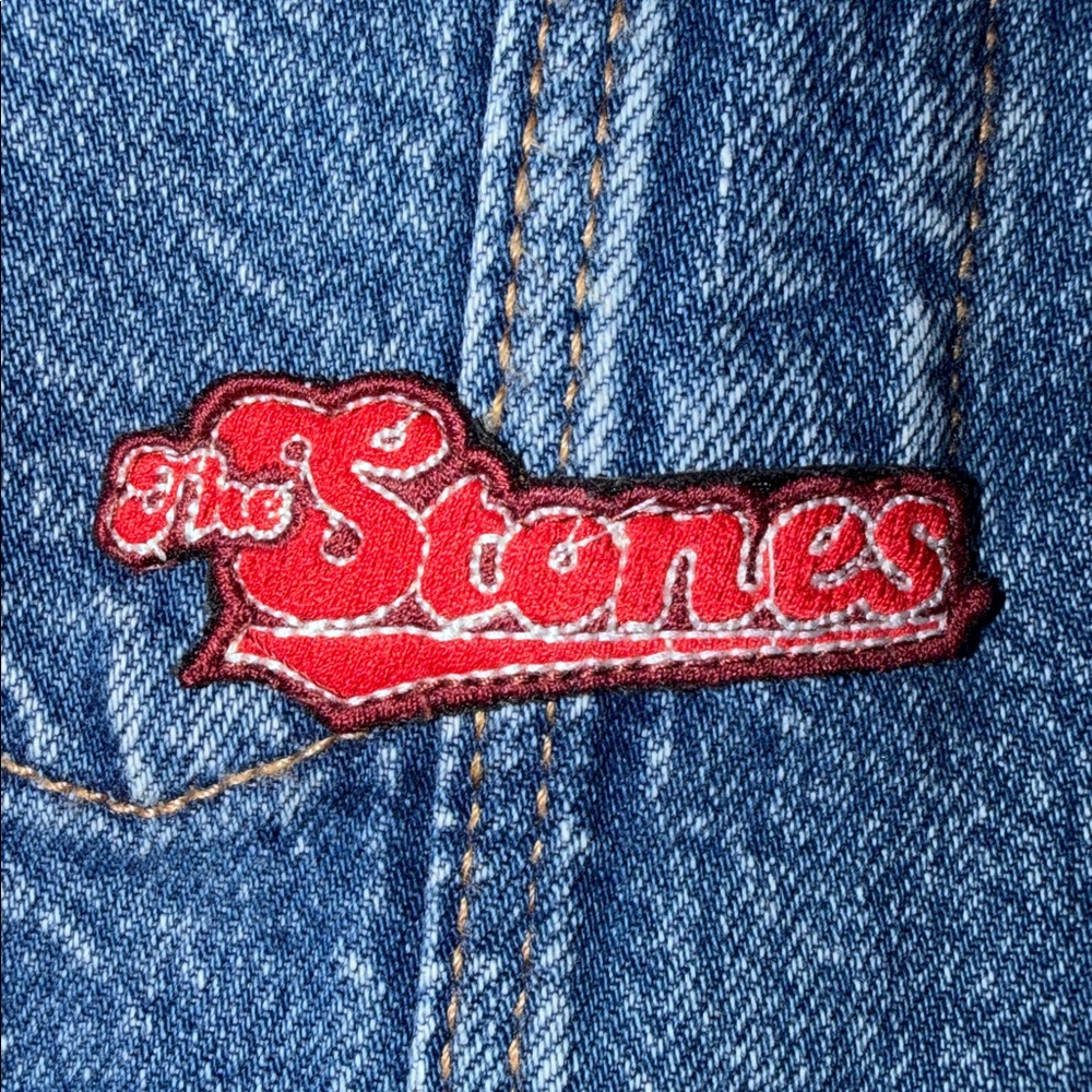NWT The Rolling Stones Denim Jacket - Picture 5 of 6